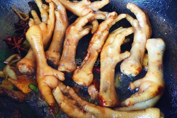 鸡爪烧海带豆腐皮的做法图解4