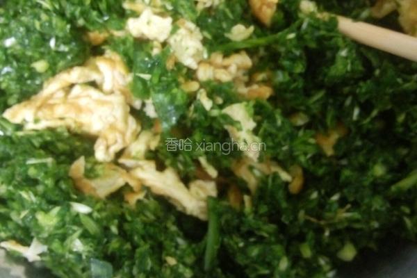韭菜鸡蛋馅饺子的做法图解8