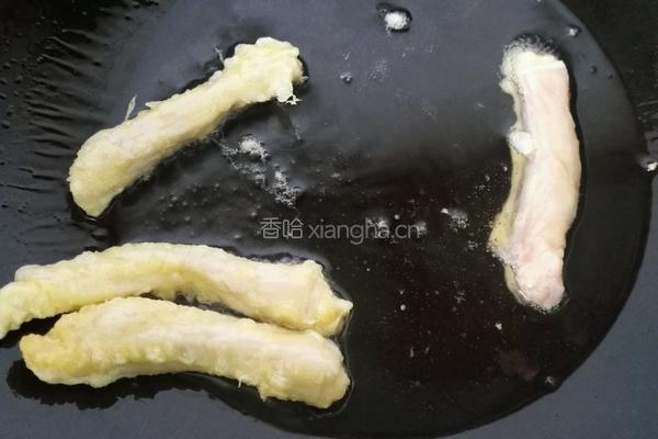 椒盐排条的做法图解6