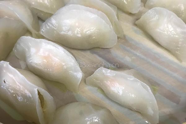 水晶虾饺的做法图解15