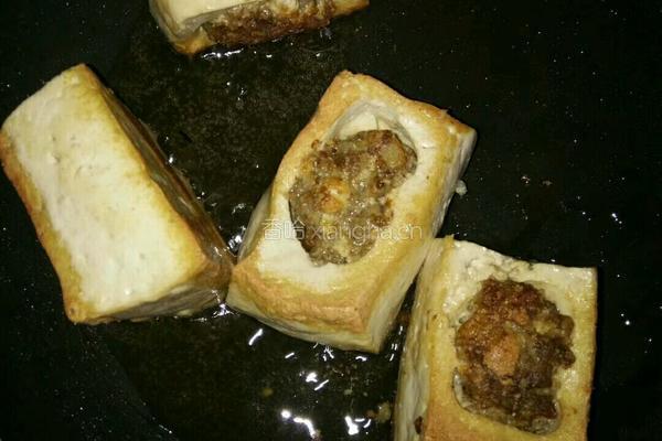 家常猪肉酿豆腐的做法图解6