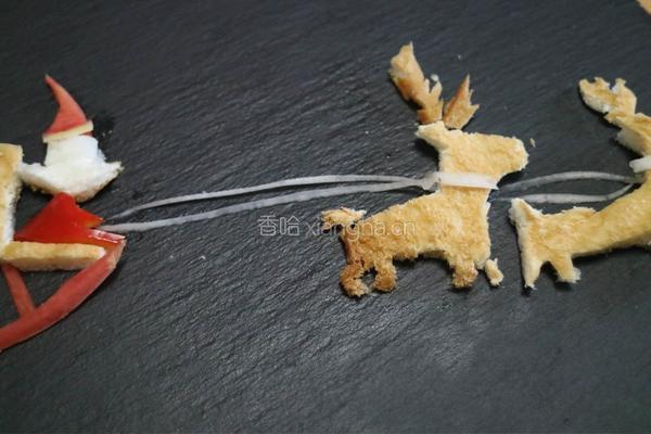 圣诞拼盘的做法图解7