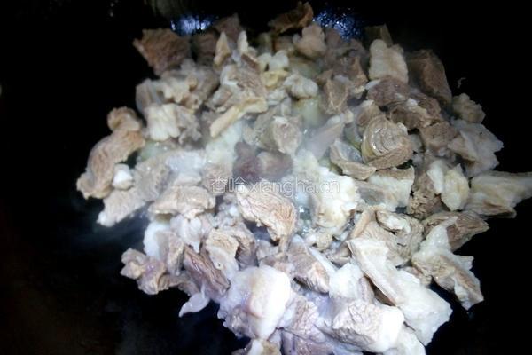 红烧羊肉的做法图解5