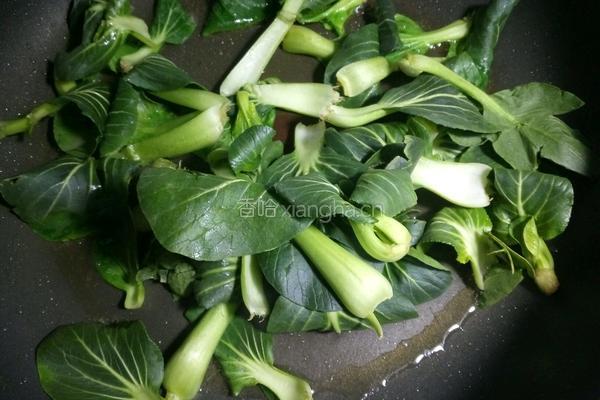 香菇青菜的做法图解5