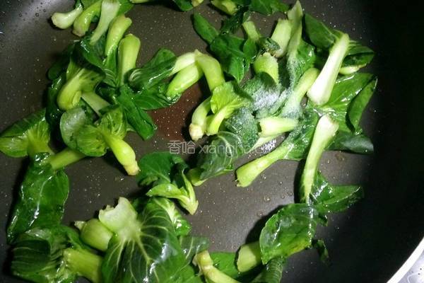 香菇青菜的做法图解6