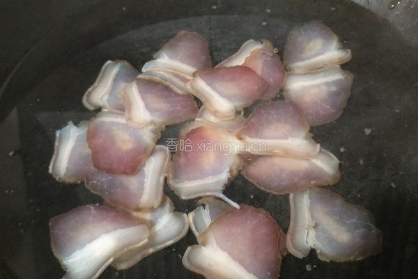 彩椒炒腊肉的做法图解5