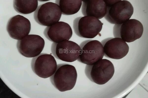 彩色螺旋蛋黄酥的做法图解6