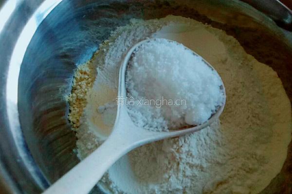 奶香玉米饼的做法图解3