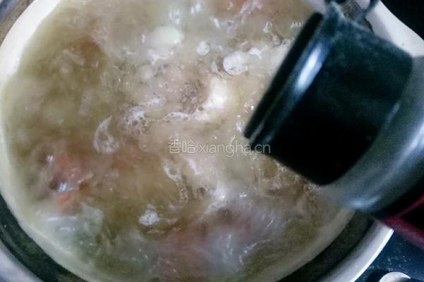 羊肉胡萝卜粉丝汤的做法图解15