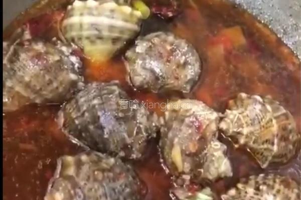 麻辣海螺的做法图解4