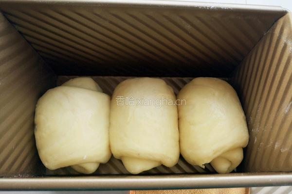 波兰种蛋黄淡奶吐司的做法图解16