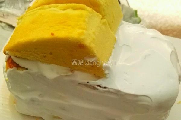 小汽车蛋糕（八寸）的做法图解6