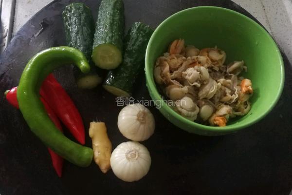 蒜蓉香辣扇贝肉的做法图解2