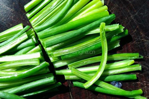 蒜苔拌海蜇的做法图解5