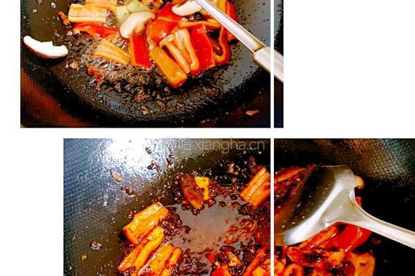 菇酱干锅鸡的做法图解5