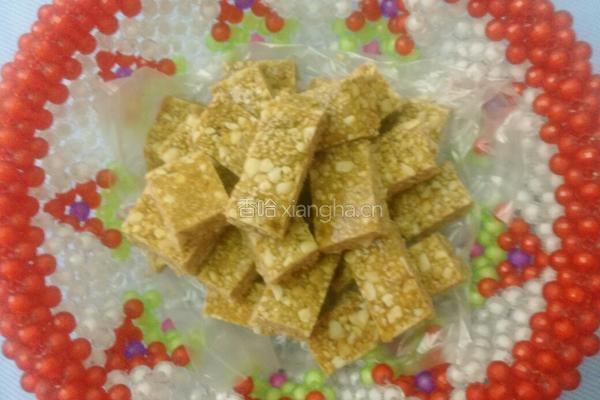 芝麻花生糖的做法图解15
