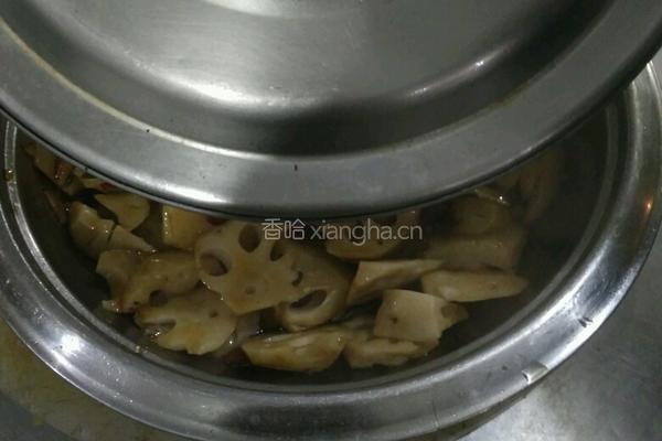 私房焖脆藕的做法图解6