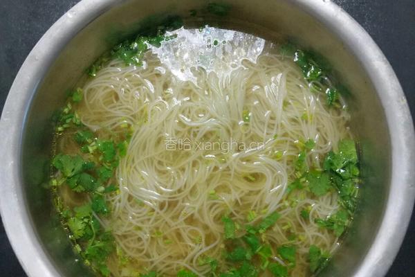 清汤 热面的做法图解6
