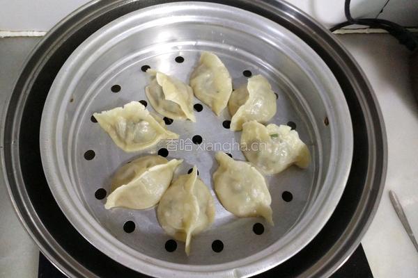 韭菜肉蒸饺的做法图解17