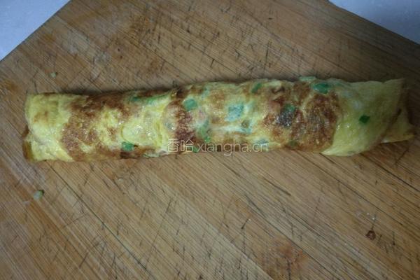 杂蔬鸡蛋饼的做法图解6