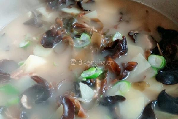 土豆海带丝汤的做法图解7