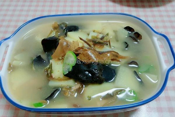 土豆海带丝汤的做法图解8