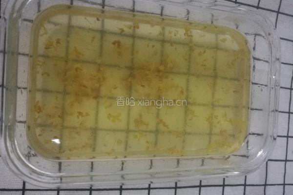 水晶桂花糕的做法图解2