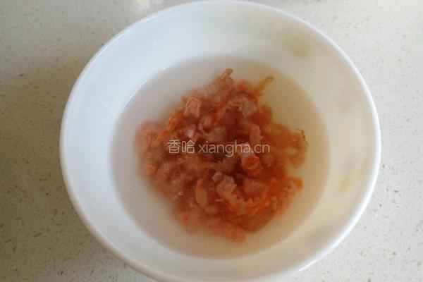 大头菜炒海米的做法图解1