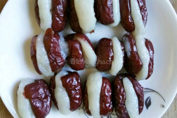 红枣夹糯米丸的做法图解7