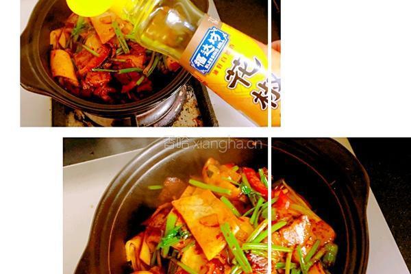 石锅千张焖肉的做法图解7