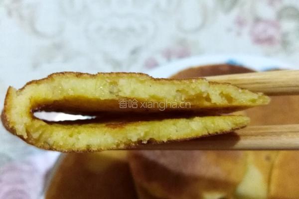 豆渣玉米面薄饼的做法图解7