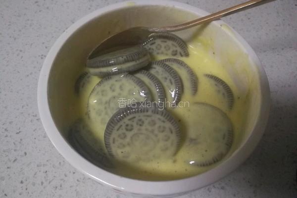 燕麦油炸奥利奥的做法图解4