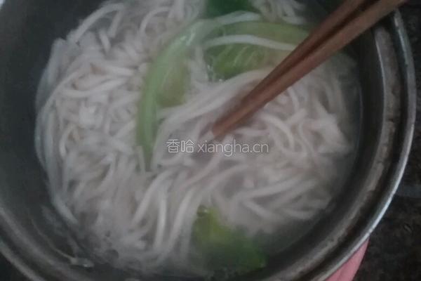 香菇香面的做法图解9