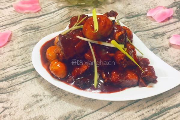 腐乳板栗烧排骨的做法图解16