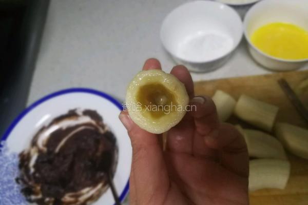 巧克力香蕉酥的做法图解5