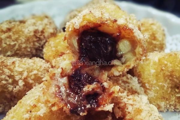 巧克力香蕉酥的做法图解15