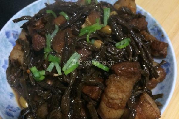 豆角干烧肉