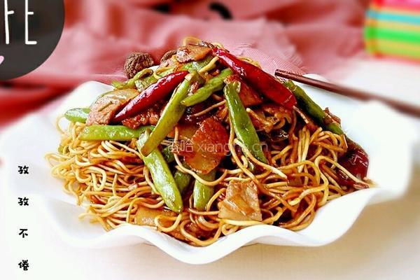 豆角焖面的做法图解14