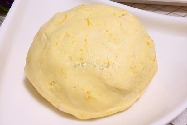 南瓜紫薯糯米饼的做法图解8