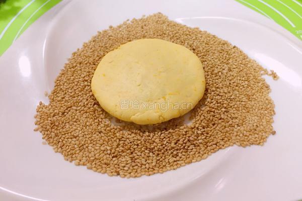 南瓜紫薯糯米饼的做法图解12