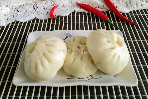 猪肉萝卜馅包子的做法图解7