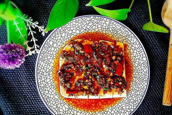 蒸嫩豆腐