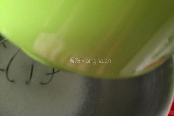 萨瓦林4寸菠菜粉蛋糕的做法图解5