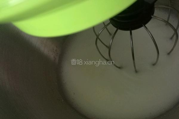 萨瓦林4寸菠菜粉蛋糕的做法图解6