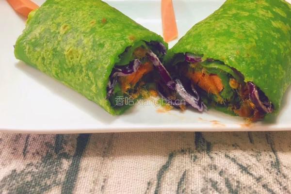 菠菜卷的做法图解12
