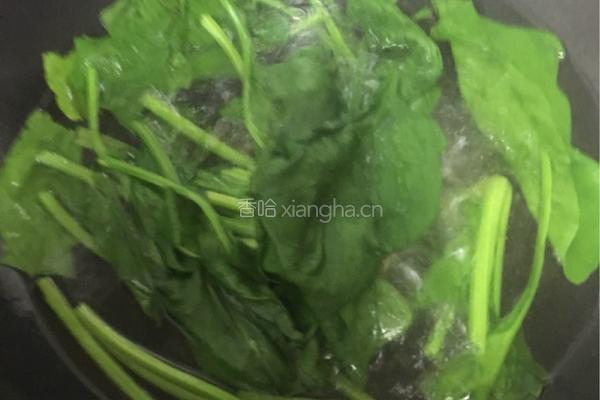 菠菜卷的做法图解1