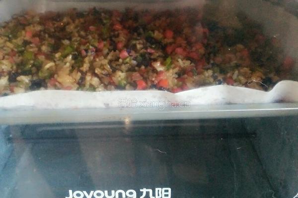 烤箱版烤什锦饭一一不一样滴炒饭的做法图解4