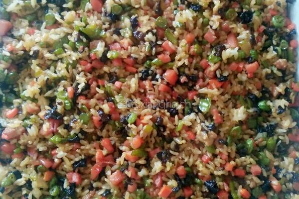 烤箱版烤什锦饭一一不一样滴炒饭的做法图解5