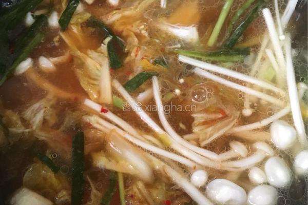 泡菜面疙瘩的做法图解8