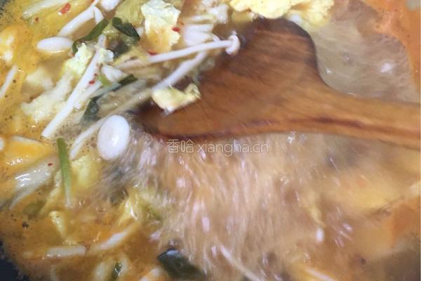 泡菜面疙瘩的做法图解9